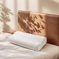 1pc S Size Memory Pillow, Natural Comfort Cushion