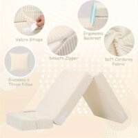 Corduroy Folding Bed