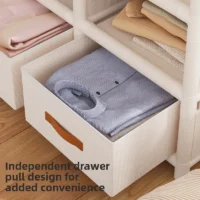 S45d35d69f89f43938a0d0b5ccdf9ddbdR.webp Wardrobe floor-to-ceiling small apartment bedroom household strong and durable hanging clothes rack