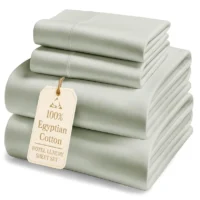 1000 Thread Count Egyptian Cotton Bedsheet Set – Queen (150×200cm)