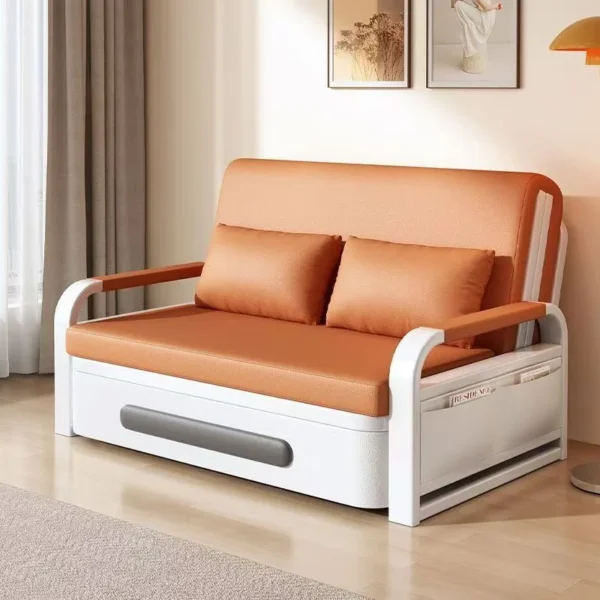 Dual-Purpose Telescopic Multifunctional Modern Apartment Bedroom Living Room Hotel Folding Sofa Bed