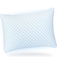 1 Pcs Cooling Pillow, Adjustable Loft Sleeping Pillow, Breathable Queen Pillow, Washable Removable Bed Pillow Cover, Soft Pillow
