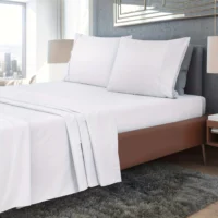 Luxury Bed Sheets - Elegant Wrinkle-Free 1500 Thread Count, Assorted Colors, 168cm x 230cm