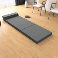 Soft Memory Foam Sponge Mattress Foldable Design Removable Cover Memory Foam Mattress Office Nap Mat Nap Time