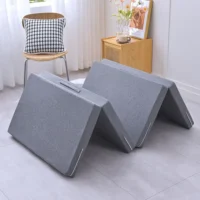 Soft Memory Foam Sponge Mattress Foldable Design Removable Cover Memory Foam Mattress Office Nap Mat Nap Time