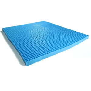 Breathable Gel Mattress Topper with Cooling Grid Design – Queen (150×200cm, 3cm)