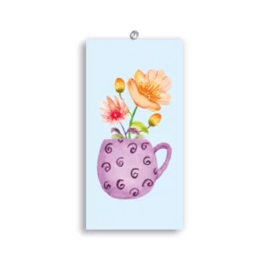 Modern Minimalist Colorful Floral Bedroom Wall Decoration - Assorted Color
