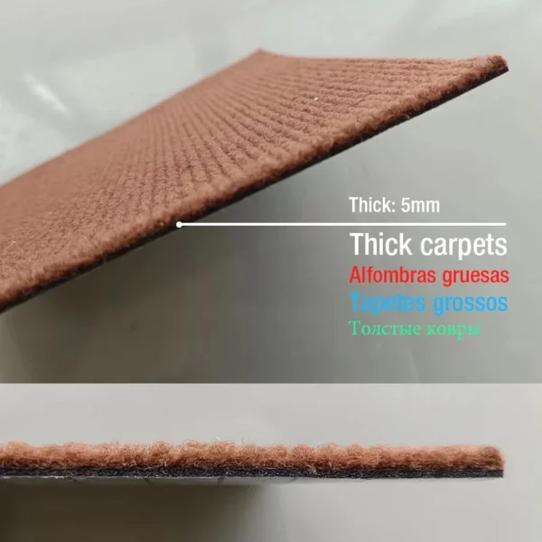 1pc Anti Slip Self-adhesive Floor Sticker Thickened Carpet Floor Mat Bedroom Floor Sticker (30x30cm)